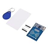 Pixnor RFID-RC522 RF IC Card Sensor Module Kit 13-26mA DC 3.3V 13.56MHz (Blue) [並行輸入品]