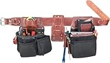 Occidental Leather B8080DB XXXL OxyLights(TM) Framer Set with Double Outer Bags - Black by Occidenta