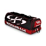 Boombah Brute Rolling野球/ソフトボールバットバッグ – 35 " x 15 " x 12 – 1 / 2 " – 49カラーオプション – Holds 4 Bats and部屋の