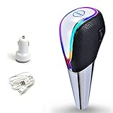 日産 シフトノブ NISMO デイズルークス モコ NV100クリッパー NV350キャラバン エルグランド キューブ マーチ スマートシフトノブ 発光シフトノブ LED雰囲気ランプが7色発光 タッチセンサー (日産)