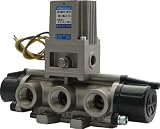 [N-1045555]日本精器　４方向電磁弁１５ＡＡＣ１００Ｖ７Ｍシリーズシングル BN7M4315E100