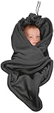 Hoppediz Fleece Blanket (Anthrazite) by Hoppediz