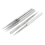 uxcell 研削ビット ポイントマウント ダイヤモンドコーティング 3x3x70mm 5個入