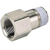 日本ピスコ:ピスコ チューブフィッティング 延長継手ブッシュ PF03-02 型式:PF03-02