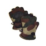 ベアハンズ フリース ミトン 乳児用 迷彩