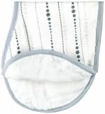 aden + anais rayon from bamboo fiber muslin burpy bib single, moonlight - bead by aden + anais [並行輸入