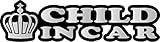 CHILD IN CARマグネット（シルバー）
