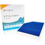 KURVE エアコンフィルター Znプレミアム 抗菌 抗ウィルス アウディ用 A6 A7 A7スポーツバック A8 S6 S6アバント S7 S7スポーツバック S8 S8プラス RS6 RS6アバント RS7 RS7スポーツバック クルエ Z557 脱臭 花粉 PM2.5除去 抗アレルゲン 防カビ 防ダニ 有害ガス除去 亜鉛(Zn)イオン＆ポリフェノール配合