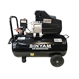 G&G 業務用 5馬力 50L エアーコンプレッサー 100V 【エアー工具の使用 タイヤ交換や簡単な整備、釘打ち】 【美容・コスメ・トルソー】