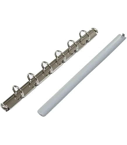 Amazon | A7 縦 バインダー 金具 背つきタイプ 5穴【N105-5-8R】10.6