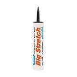 Sashco Big Stretch Acrylic Latex High Performance Caulking Sealant, 10.5 Ounce Cartridge, Black (Pac