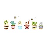 Zhhlaixing Flower Pot Little bee -Baby Bedroom Wall Art Vinyl Stickers Decal Decoration