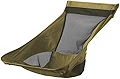 FIELDOOR ポータブルコンパクト アウトドアチェア スペアシート ミドルバック用 【カーキ】 交換用シート