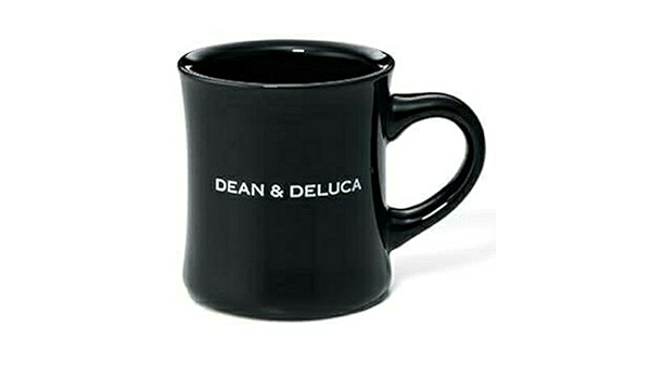 Amazon Co Jp ディーン デルーカ Dean Deluca マグカップ 250ml コップ 陶器 食器 黒 ブラック バレンタイン限定カラー ロゴ ホーム キッチン