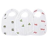 (エイデン アンド アネイ)aden+anais よだれかけ スナップ ビブ　3枚セット 04.モッドアバウトベイビー [並行輸入品]