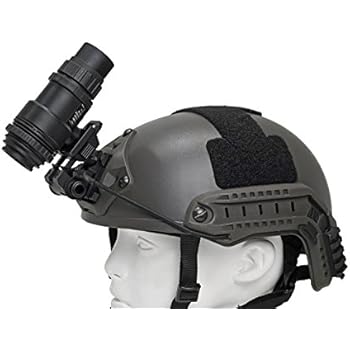 Amazon | AN/PVS-18 PVS-18 ダミー ナイトビジョンゴーグル NVG 暗視ゴーグル 黒 | タクティカルヘルメット 通販