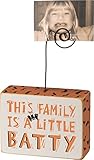 このFamily is a little Battyフォトホルダー4インチ× 3インチ× 1インチ
