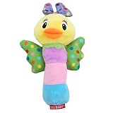 ulaky幼児ベビー動物RattlesソフトCartoon Cute Baby Plush Stuffed Toy Children Educational Handbells 7.7*5.3inch