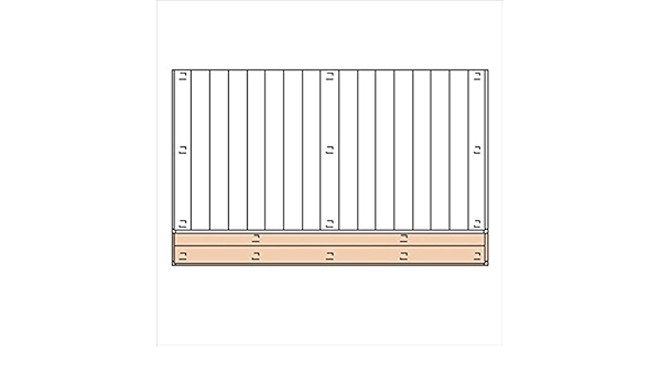 Amazon 三協アルミ ひとと木2 オプション 2段デッキ 間口 束連結仕様 2 5間 デッキ本体は別売です ウッドデッキ 人工木 パイン ウッドデッキ