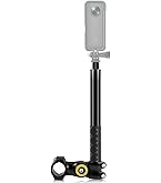 Amazon | Insta360 自撮り棒に対応 27.9cm-113.5cm 調節可能 バイク 自