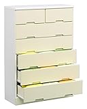 大川家具 nakakei ハイチェスト ライズ 80cm幅 レモン 047130