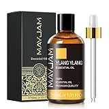 MAYJAM エッセンシャルオイル イランイラン 30ml アロマオイル 精油 天然100% マッサージオイル アロマ ディフューザー／加湿器用 芳香用 プレゼント
