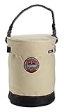 Ergodyne Arsenal 5730T 12.5-Inch Diameter by 17-Inch Height Leather Bottom Bucket with Safety Top [並