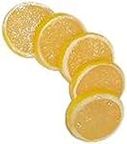(Yellow) - YONGER 5 Pcs Artificial Fake Lemon Slice Food Fruit Great Home Decoration (Yellow)