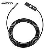 KKmoon 7mm 2m 2 in 1 USB内視鏡　6 LED調節可能　防水IP67　ボアスコープ検査カメラ　Android 携帯電話 PC対応