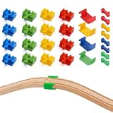 Neueins レール連結パーツ 木製レールとブロックを一緒にあそべる 互換