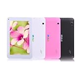 iRulu 7 inch Android Tablet PC with 5 Point Capactive Touch Screen, 4.2 Jelly Bean OS, Quad Core, Al