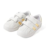 JOKnet キッズ スニーカー 2ライン ジュニア シューズ 女の子 男の子 子供 子供靴 靴 運動靴 17cm ゴールド