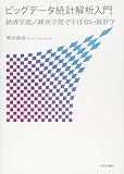 ビッグデータ統計解析入門 経済学部/経営学部で学ばない統計学