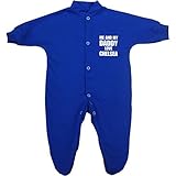 Me and My Dad Loveチェルシー赤ちゃんSleepsuit Babygro Newborn – 9ヶ月の9色