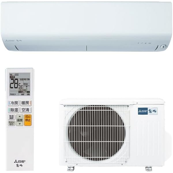 Amazon | 三菱電機(MITSUBISHI ELECTRIC) エアコン 6畳 MSZ-JXV2225-W