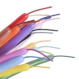 バルーンアート 長い 風船 200個セット マジックバルーン ペンシルバルーン 割れにくい 丈夫 カラフル パステル 赤 誕生日 イベント パーティー 大量 飾り付け (カラフル)ファッション 200個