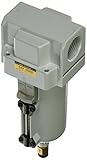 PneumaticPlus SAF4000M-N06D-MEP Compressed Air Particulate Filter, 3/4" NPT, Auto Drain, Metal Bowl,