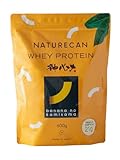 Naturecan (ネイチャーカン) ホエイプロテイン (プロテイン 21g) ダイエット 低糖質 低脂質 (600g 20食分 神バナナ味)