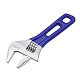 Hongma ショートシャンク レンチ スパナー 目盛り付 アジャスタブル 最大口開幅30mm