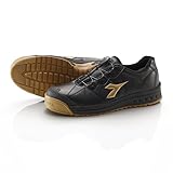 [ディアドラユーティリティ] DIADORA UTILITY 作業靴 スニーカー フィンチ FC292 ブラック&ゴールド&ブラック/29.0