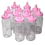 12PC PINK BABY BOTTLE BOX 5IN by Darice