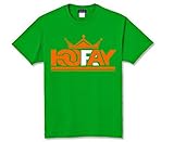 HOORAY(フーレイ) ダンス 衣装 ヒップホップ キングロゴTシャツ M グリーン