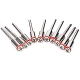 10個入り 研磨マンドレル回転軸 ダイアモンドブレード エンドフィッティング　2.35mm軸