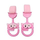 Kimibaby Stroller Hook ,Multi-Purpose 360 degree rotary Stroller Hooks For Hanging Baby Diaper Bags,