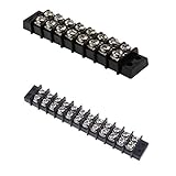 F Fityle 30A 12V　8 /12ギャング　ターミナルブロック　バスバー　端子台　ボート