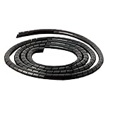 JAPPY スパイラルチューブ ブラック(黒) 100m JS-4B