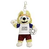 2018FIFAワールドカップ（W杯）ロシア大会 オフィシャル ザビワカ ぬいぐるみ キーフッ...