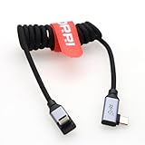 DRRI 20Gbps USB-C 100W PD高速充電ケーブル Sonys FX3 FX30 Canon EOS R5C、R5、EOS R6、EOS RP、EOS R R5、R5C、R6、R7、R8、R10、EOS M6 Mark II iPhone 15Pro MacBook Pro用
