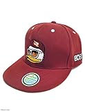 DUCK DUDE ベースボールキャップ 楽天イーグルス×ダックデュード コラボ お洒落番長アヒル (フリー, ワイン)