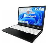【整備済み品】富士通 ノートPC A576/ 15.6型/ 10キー /3855U /Win11 Pro/MS Office H&B 2019 /wajunのWIFI/Bluetooth/16GB/256GB SSD